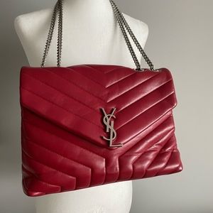 YSL Quilted Leather Medium LouLou Bag